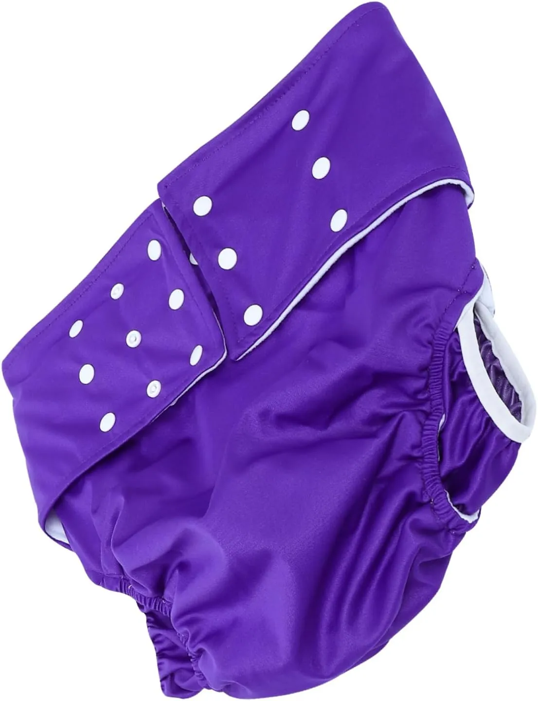 Hemoton Waterproof Leak-Proof Diaper Pants for Men Women Adult Cloth Diaper Adjustable Waist Elastic Legs
