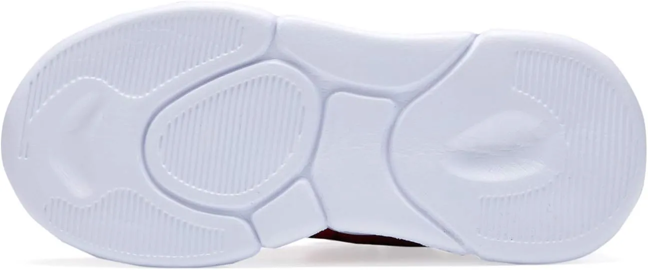 Hetios Kids Shoes Girls Lightweight Athletic Running Shoes Breathable Knit School Sports Shoes (Toddler/Little Kid/Big Kid)
