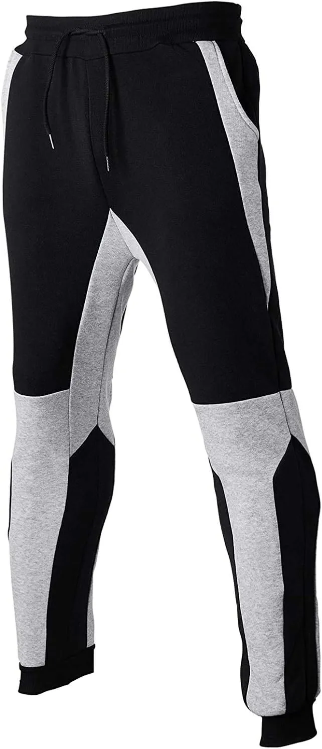 HHGKED Men's Track Suits 2 Piece Set Active Jogging Suits Long Sleeve Sweatsuits Casual Outfits