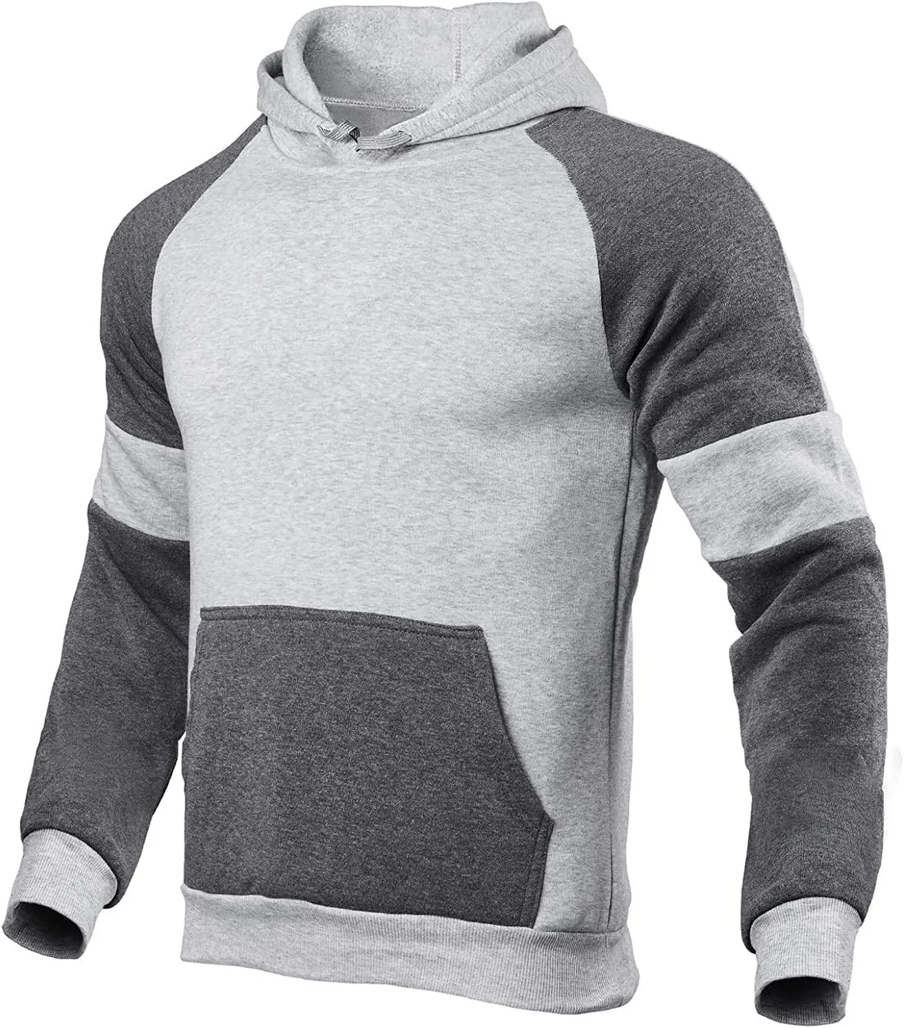 HHGKED Men's Track Suits 2 Piece Set Active Jogging Suits Long Sleeve Sweatsuits Casual Outfits
