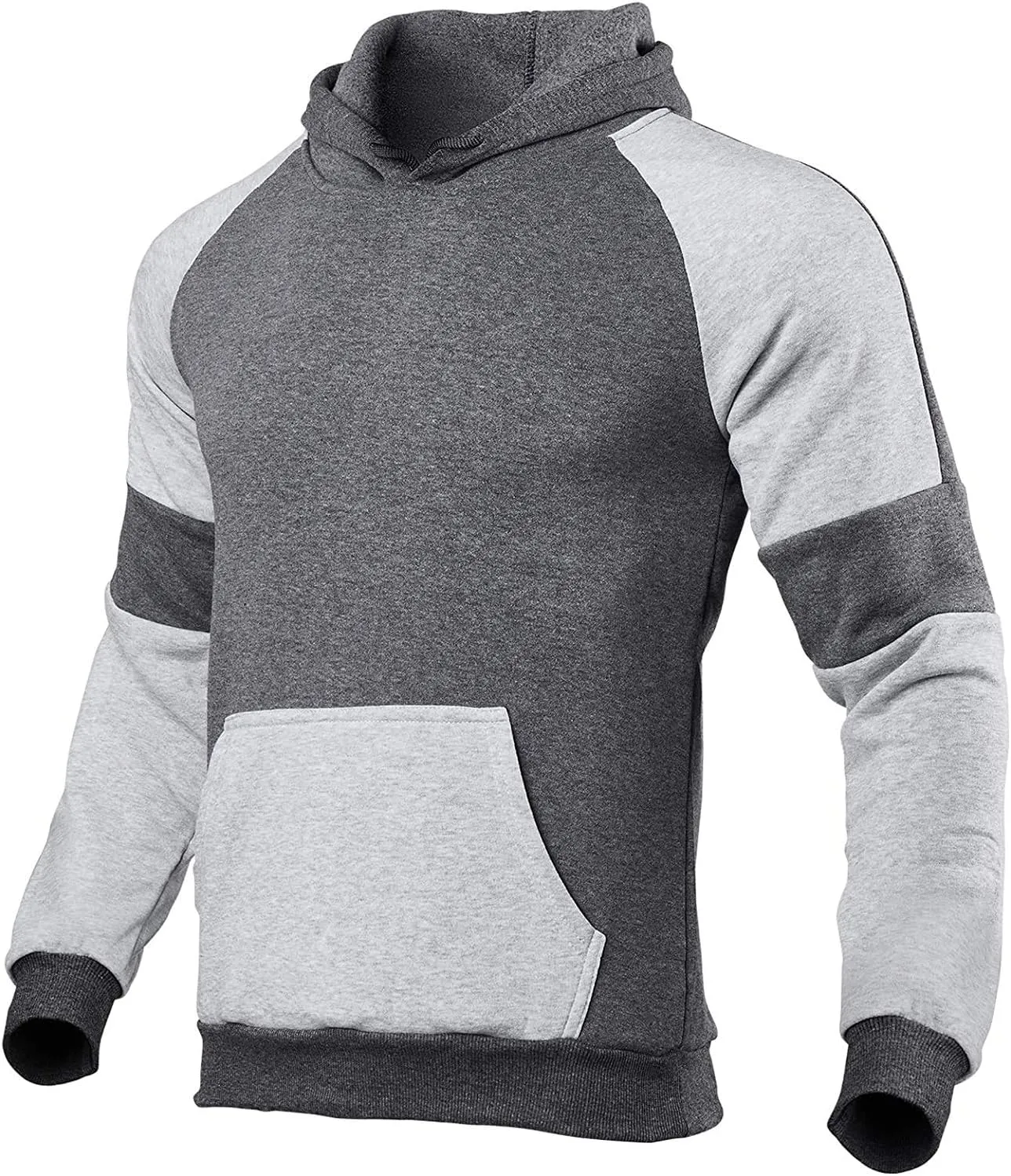 HHGKED Men's Track Suits 2 Piece Set Active Jogging Suits Long Sleeve Sweatsuits Casual Outfits
