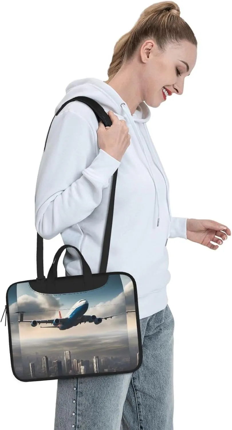 High Altitude Airplane Shockproof Portable Shoulder Laptop Bag For Daily Work Business Meetings