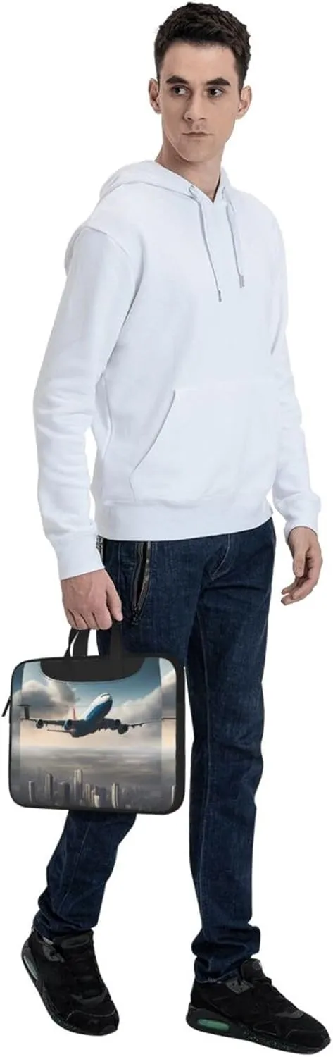 High Altitude Airplane Shockproof Portable Shoulder Laptop Bag For Daily Work Business Meetings