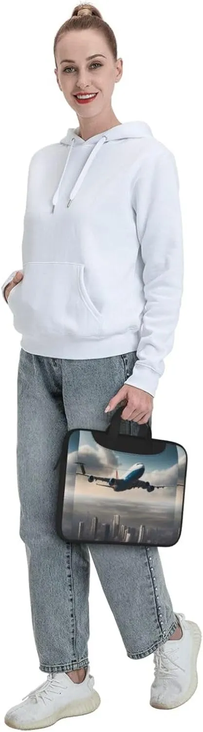 High Altitude Airplane Shockproof Portable Shoulder Laptop Bag For Daily Work Business Meetings