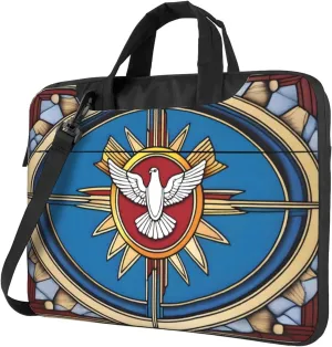holy spirit christia Printing Laptop Bag - with Soft Interior, Multiple Pockets - Ideal for Men, Travel and Business