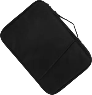 HOMSFOU Sturdy Laptop Bag Tablet Organizer Women's Computer Handbag Water Resistant Laptop Case for Travel Business Leisure