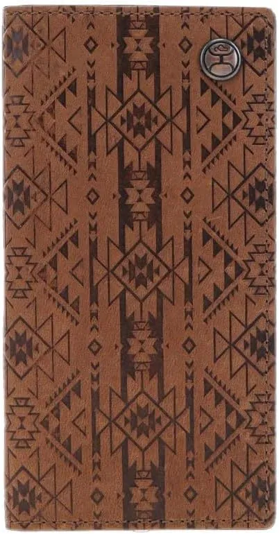 HOOEY Leather Men’s Western Rodeo Wallet (Monterey - Brown)
