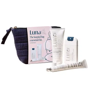 Hospital Bag Essentials Kit, Pregnancy & Postpartum Care | Travel-Size Feminine Wash, Perineal Spray & Nipple Balm | pH-Balanced, Soothing & Hydrating Intimate Skincare for New Moms