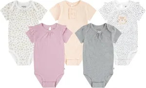 Huggies unisex-baby 5-pack Elevated Bodysuit