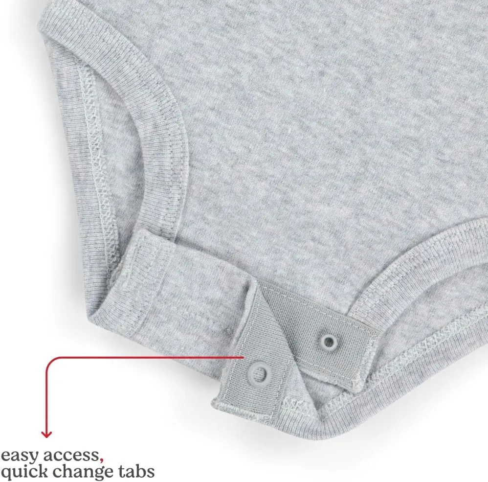 Huggies unisex-baby 5-pack Elevated Bodysuit