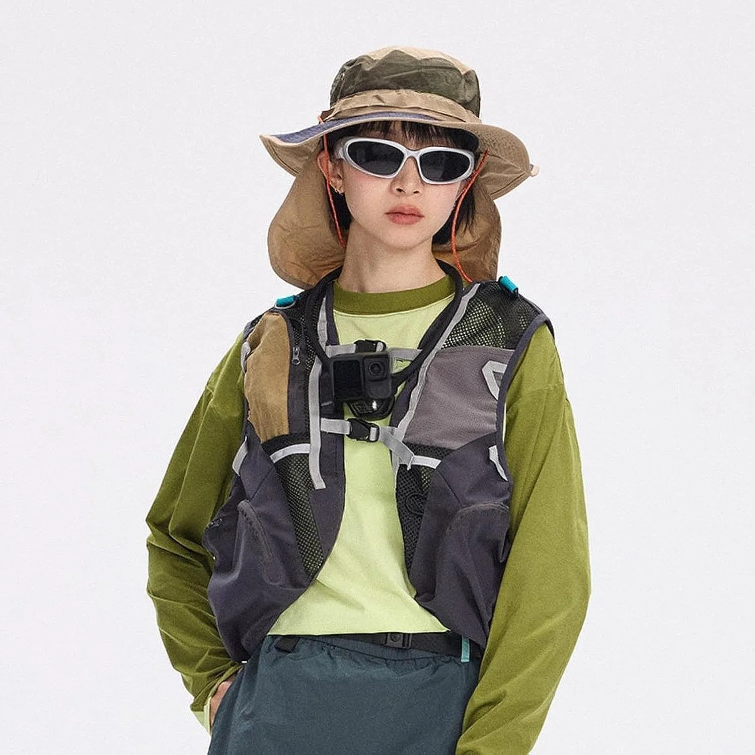 Hydration Vest for Men Women,Sport Bag,Breathable Running Gear Running Vest Water Backpack for Hiking Biking Cycling Climbing