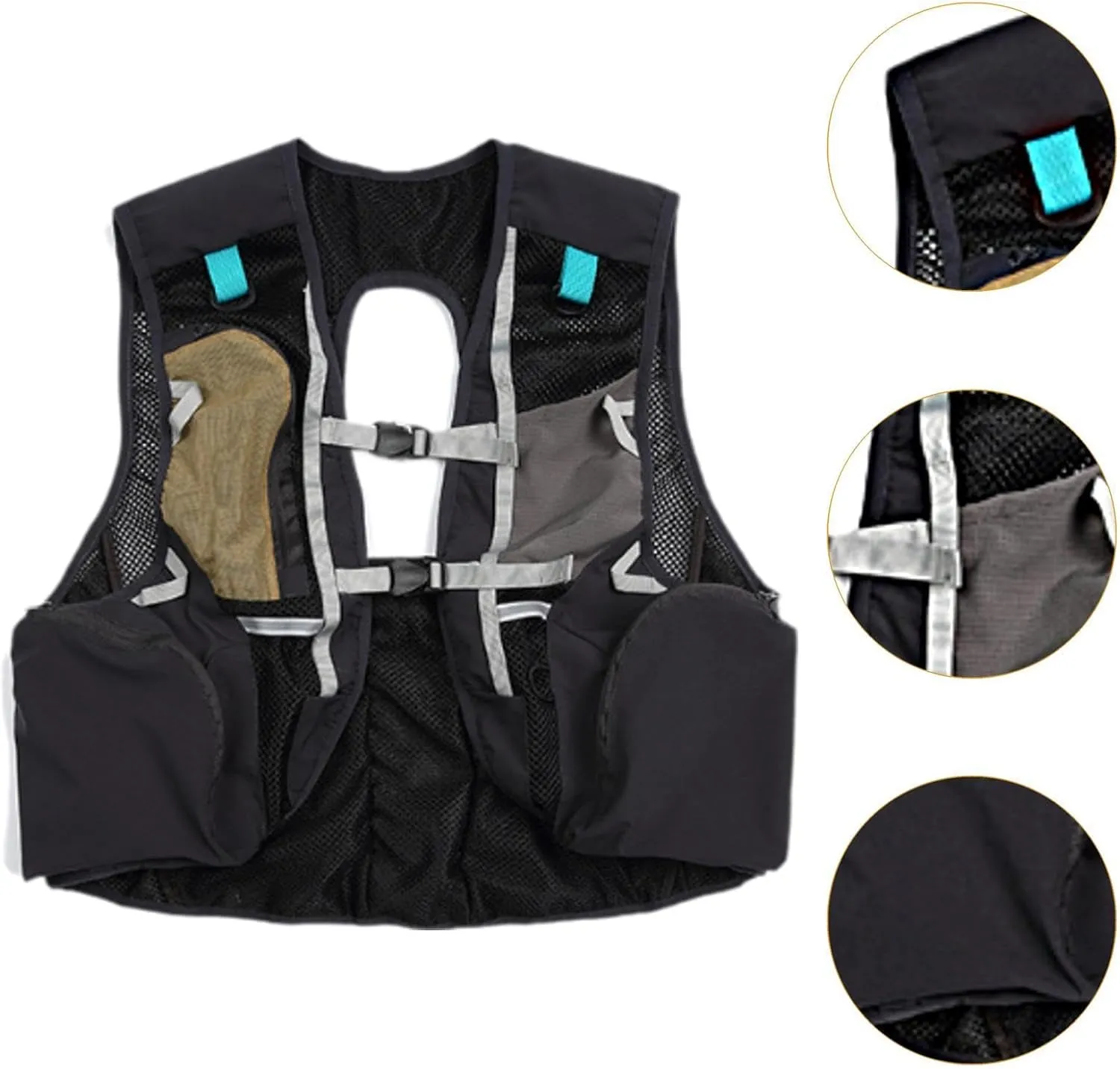 Hydration Vest for Men Women,Sport Bag,Breathable Running Gear Running Vest Water Backpack for Hiking Biking Cycling Climbing