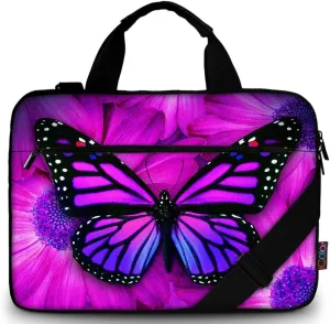 icolor Canvas Laptop Carrying Shoulder Sleeve Carrying Case Protective Bag Briefcase for 11.6 12 12.9 13 13.3 Inches Laptop Ultrabook Netbook (Csh-02)