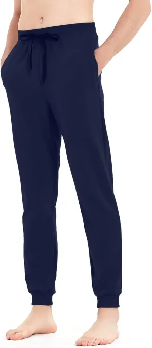 Idtswch 30/32/34/36/38/40 Long Inseam Mens Tall Sweatpants Extra Long Joggers Pant with Zip Pockets
