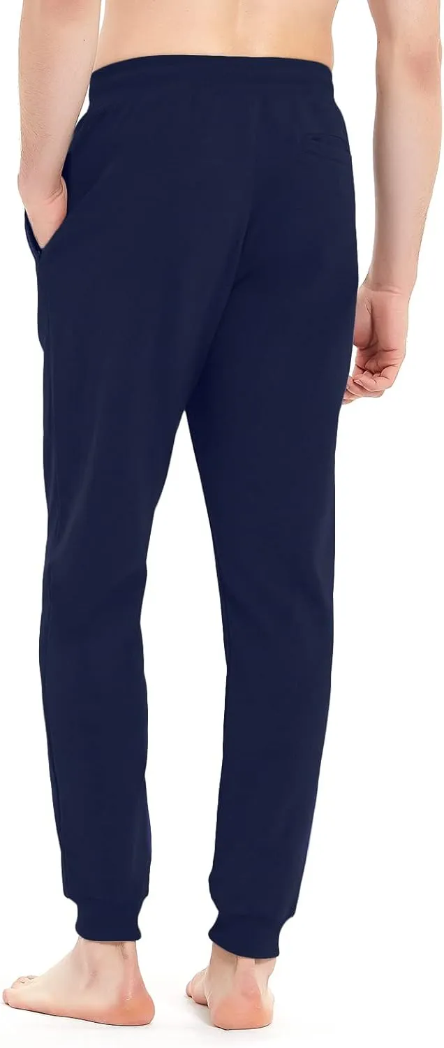 Idtswch 30/32/34/36/38/40 Long Inseam Mens Tall Sweatpants Extra Long Joggers Pant with Zip Pockets