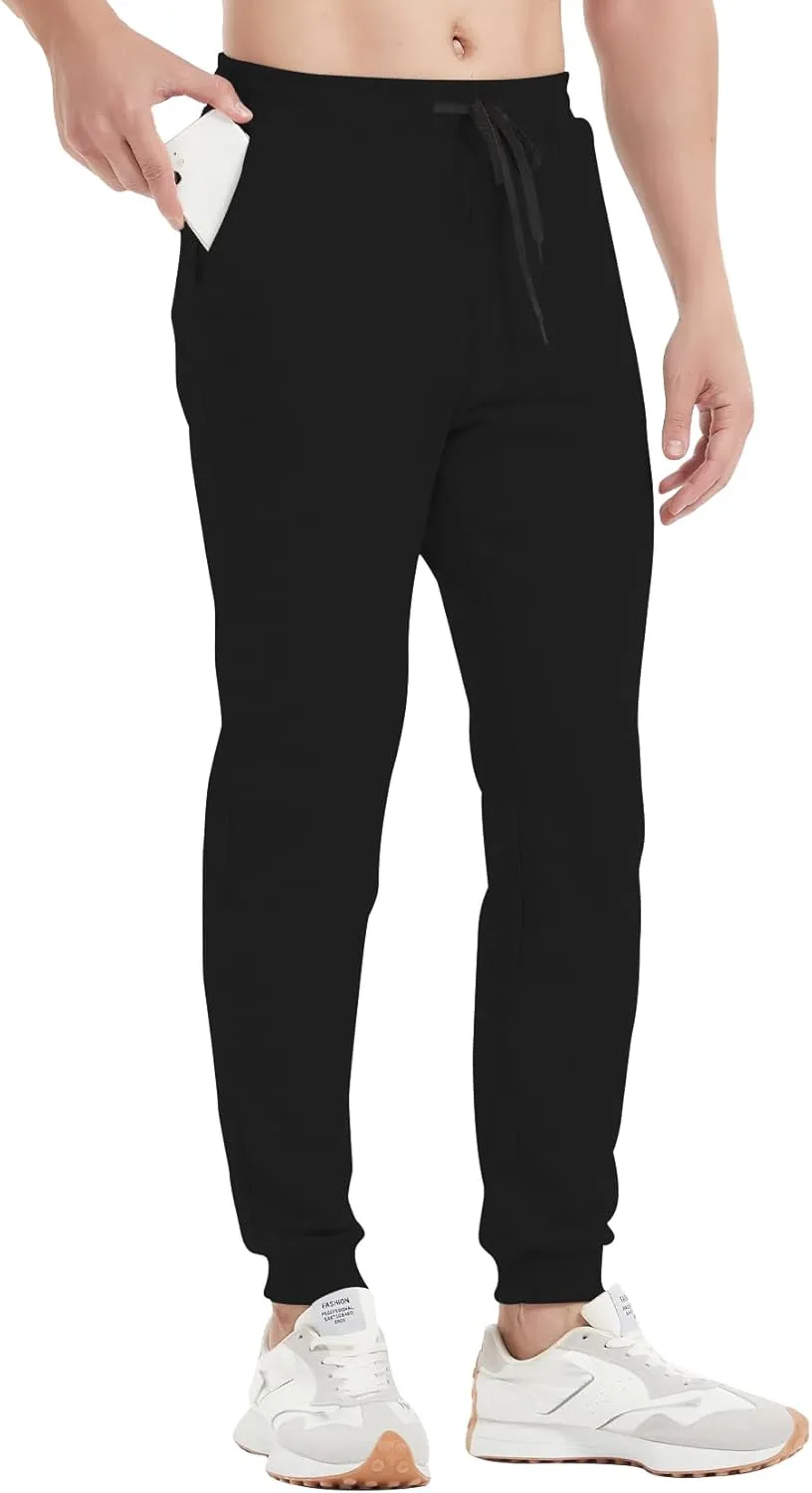 Idtswch32/34/36/38/40 Long Inseam Men's Tall Sweatpants Joggers Slim Fit Workout Pants for Tall Men