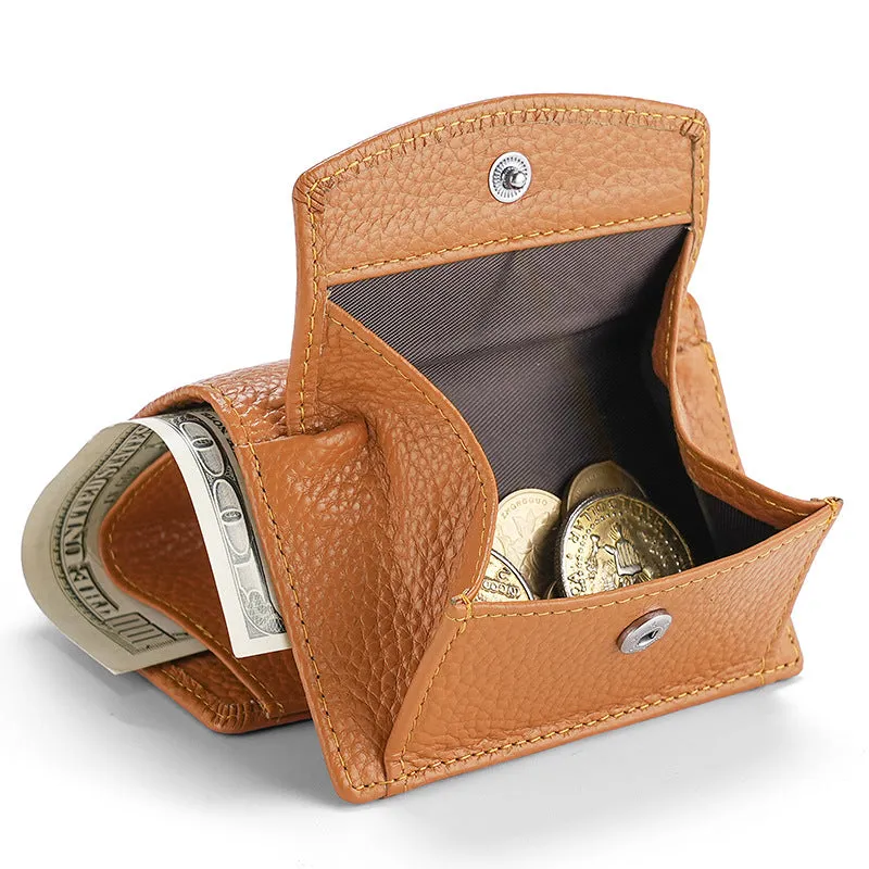 Innovative Women's Graceful Cowhide Short Leather Ladies Wallets