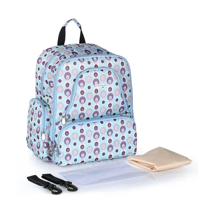 Insular Multifuntion Baby Diaper Stroller Backpack Maternity Mummy Bag Baby Waterproof Nappy Changing Bag Backpack For Baby Care