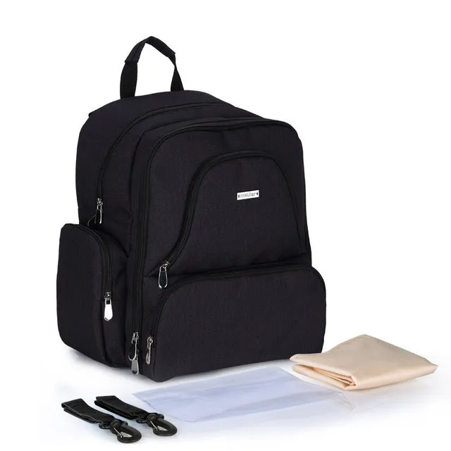 Insular Multifuntion Baby Diaper Stroller Backpack Maternity Mummy Bag Baby Waterproof Nappy Changing Bag Backpack For Baby Care
