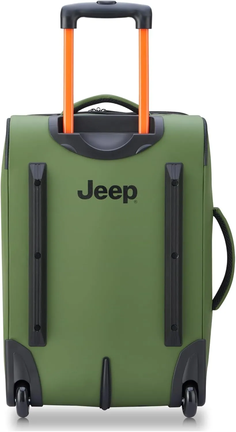 Jeep Js006b Two Wheel Rolling Travel Duffle Bag