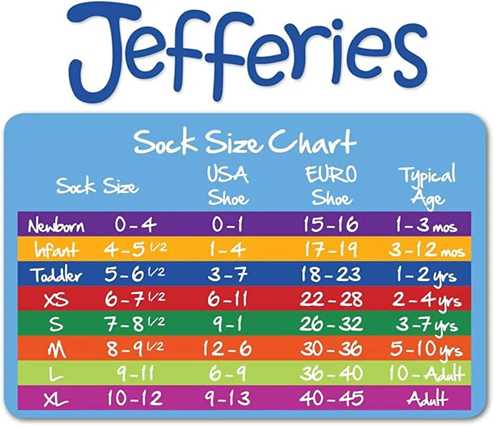 Jefferies Socks Boys 8-20 3 Pair Pack Seamless Casual Crew Socks