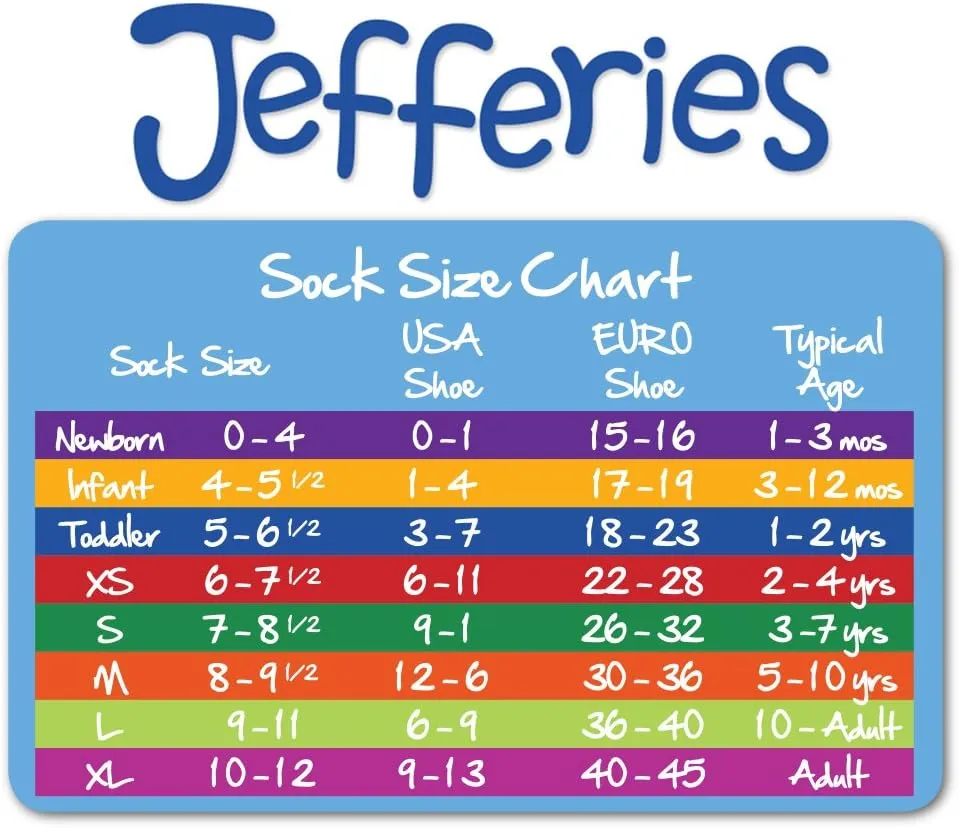 Jefferies Socks Boys 8-20 3 Pair Pack Seamless Casual Crew Socks