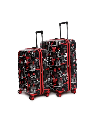 JFK Black Set of 2 (S M) Trolley