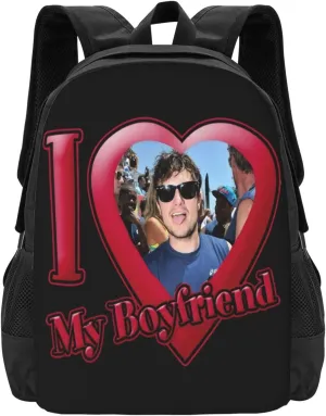 Josh Actors Hutcherson Travel Backpack Laptop Bag Casual Daypack Double Shoulder Bags for Business Outdoor Work 15.6 Inch