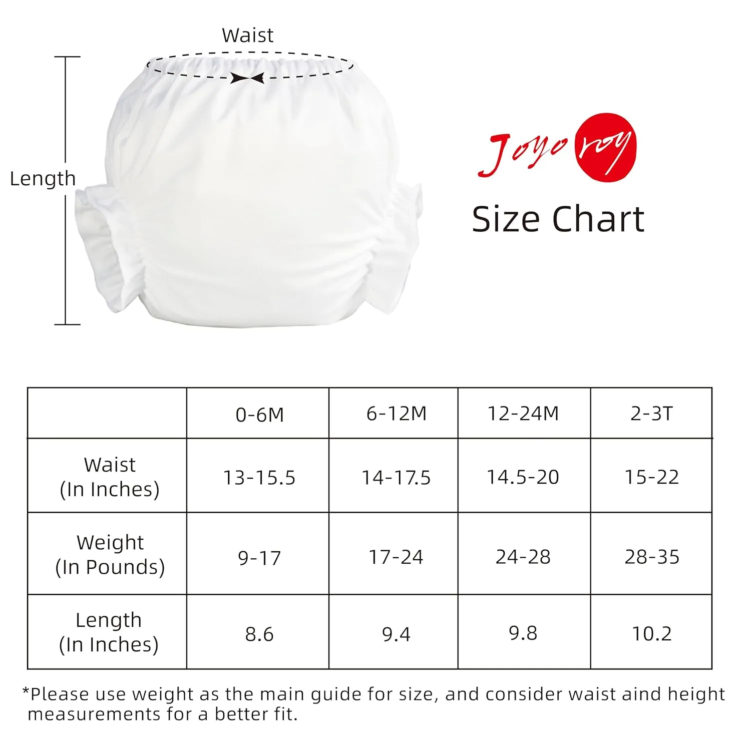 Joyo roy 4pcs Bloomers Shorts White Bloomers Infant Bloomers Baby Bloomers 3-6 Months White Baby Bloomers Bloomer Pants Newborn Bloomers Toddler Bloomers Baby Diaper Cover Newborn Diaper Cover 0-6M