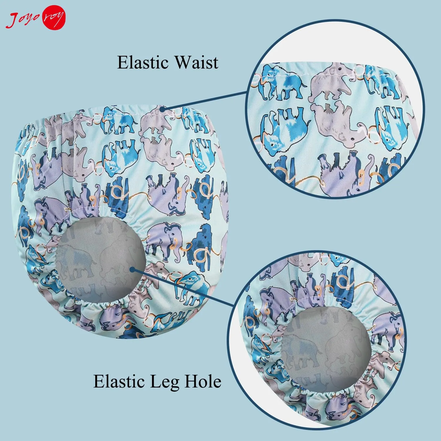 Joyo roy Plastic Underwear for Potty Training 5T Rubber Pants for Babies Cloth Diaper Cover for Swimming Rubber Pants for Toddlers Waterproof Swim Diaper Covers for Toddlers Training Pants Boys 5T