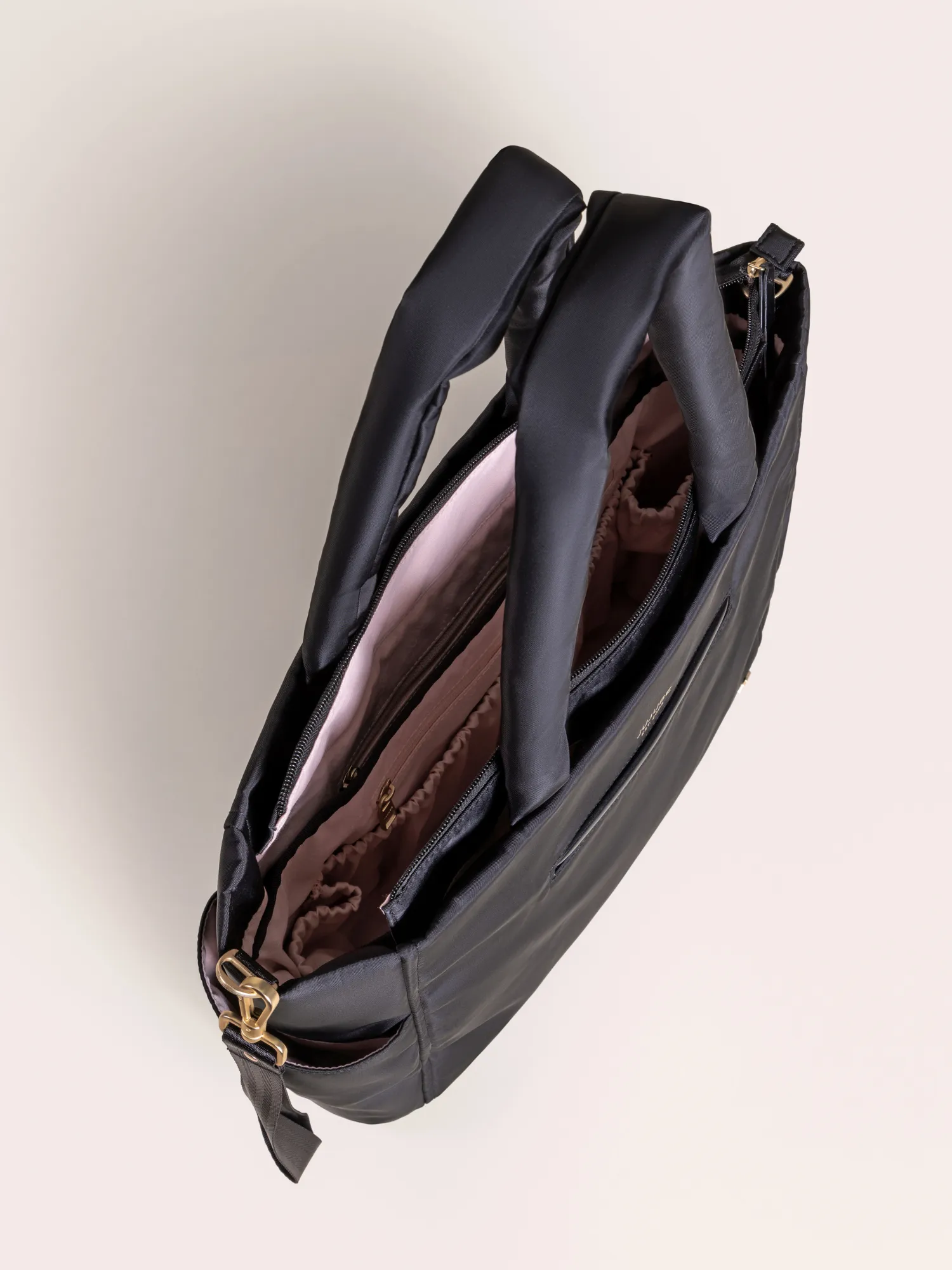 JuJuBe Signature Utility-Strap Tote Bag - Black