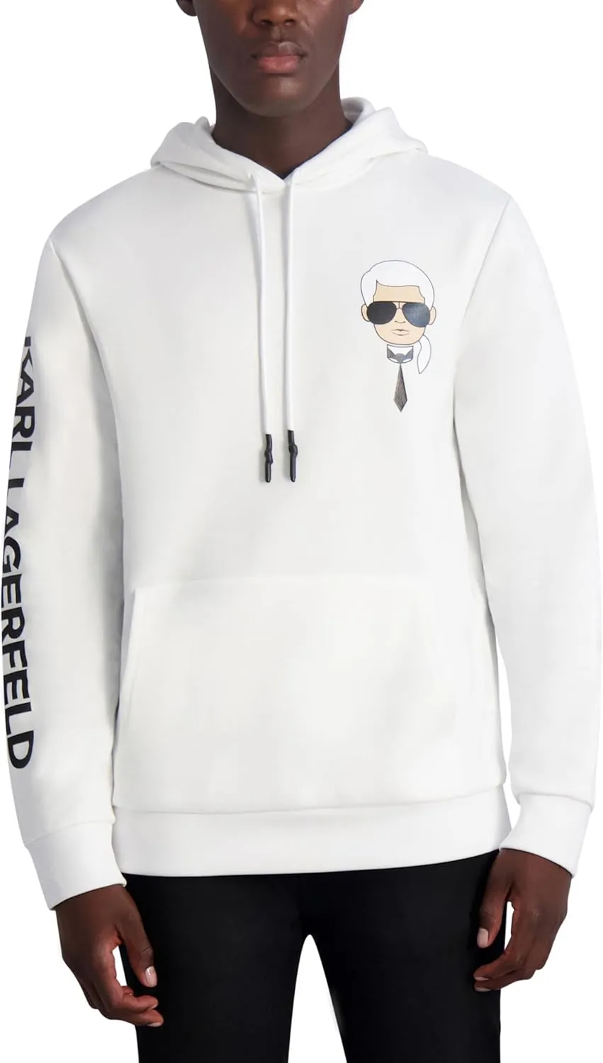Karl Lagerfeld Paris Men's Karl Character Hoodie