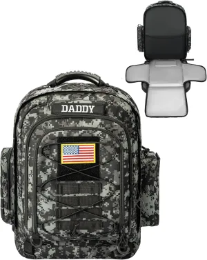 kcross Dad Diaper Bag for Men with Changing Pad, Large Dad Diaper Bags for Baby, Baby Backpack Bag for Traveling