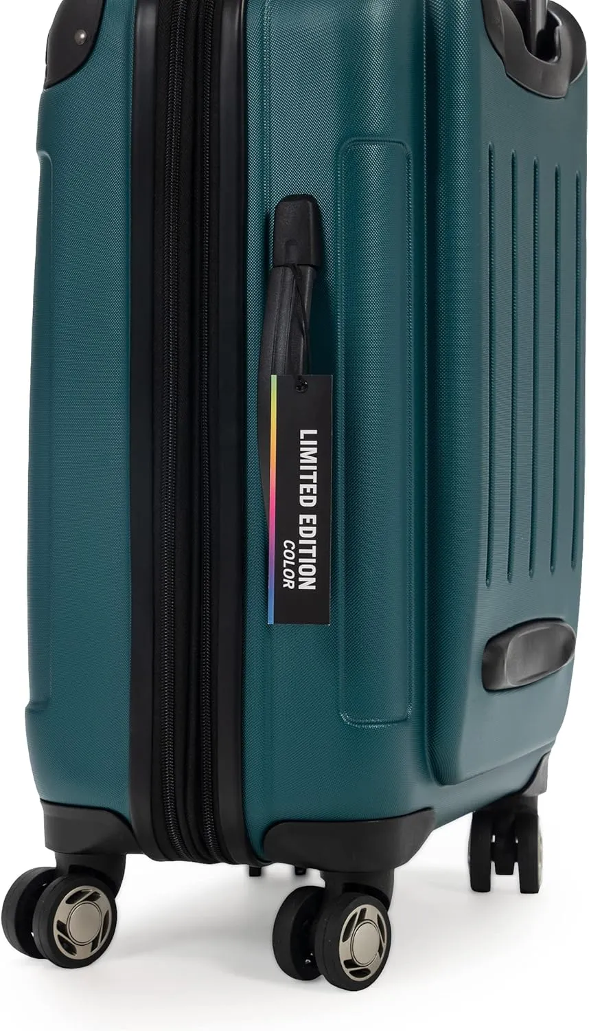 Kenneth Cole REACTION Renegade Luggage Expandable 8-Wheel Spinner Lightweight Hardside Suitcase, Botanical Green, 28-Inch Checked