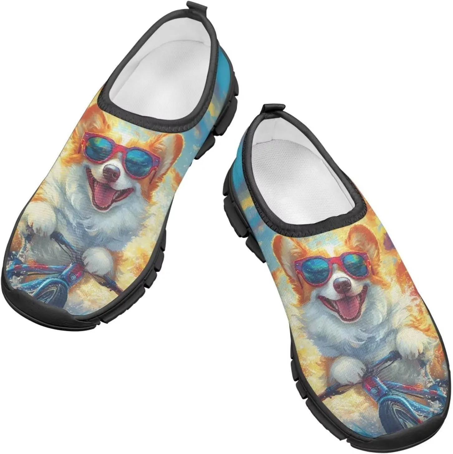 Kids Casual Shoes Boys Girls Slip on Shoes Outdoor Comfortable Loafer Lightweight Tennis Shoes for Little Kids SizeUS 11-15
