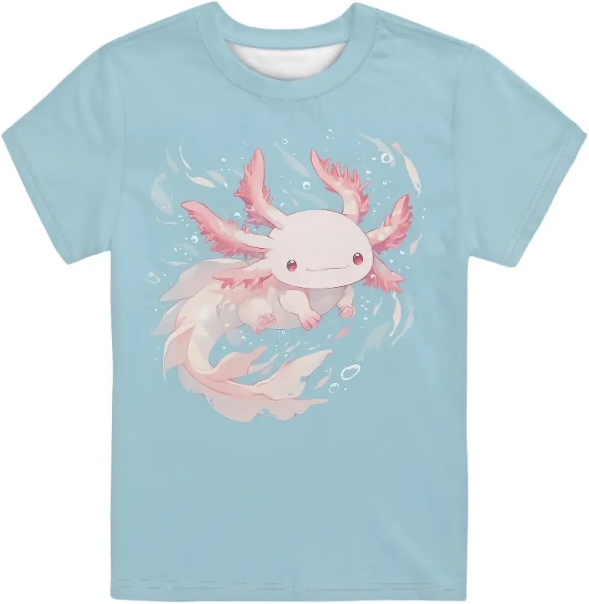 Kids Novelty 3D Graphic T Shirts Funny Print Pullover Tees Short Sleeve Boys Girls T Shirts 3-16 Years