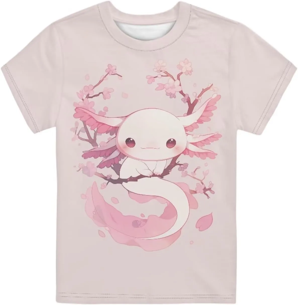 Kids Novelty 3D Graphic T Shirts Funny Print Pullover Tees Short Sleeve Boys Girls T Shirts 3-16 Years