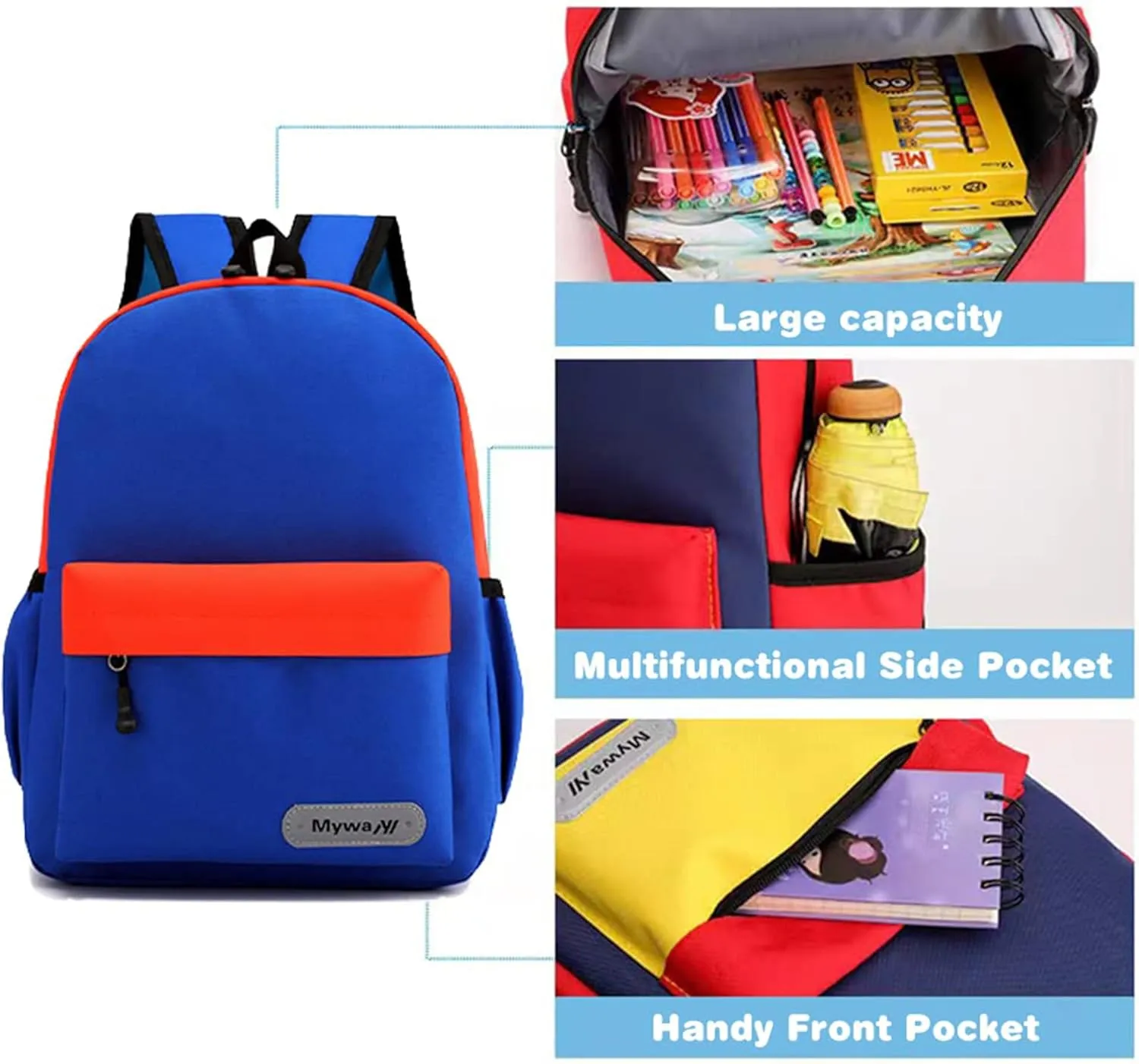 Kids Preschool Toddler Backpack Cute Cool Lightweight Daypack For Boys and Girls