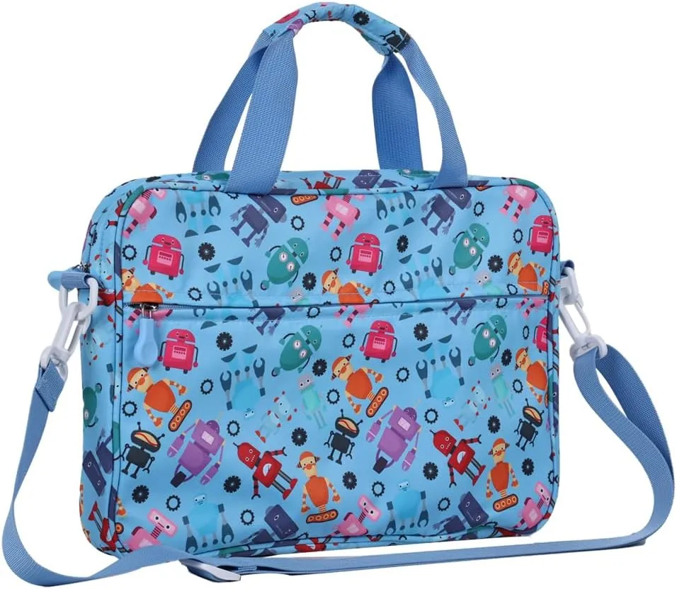 Kids Tablet Bag for Boy Girl Dinosaur Tablet Sleeve Carrying Case with Handle Shoulder Strap 13 inch Tablet Travel Bag