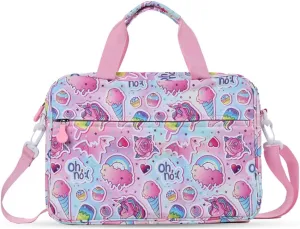 Kids Tablet Bag for Boy Girl Dinosaur Tablet Sleeve Carrying Case with Handle Shoulder Strap 13 inch Tablet Travel Bag