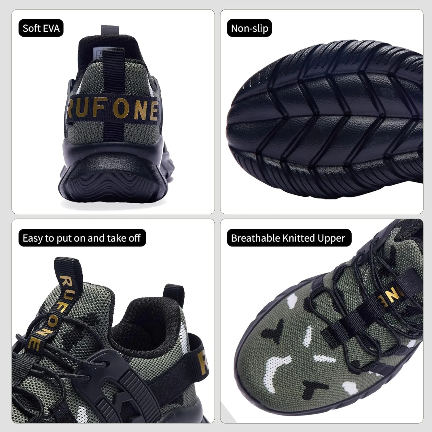 Kids Tennis Shoes for Boys Girls Lightweight Breathable Sneakers Running Athletic Shoes for Toddler/Little Kid/Big Kid