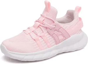 Kids Tennis Shoes for Boys Girls Lightweight Breathable Sneakers Running Athletic Shoes for Toddler/Little Kid/Big Kid