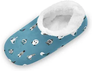 Kids Winter Slippers Animal Panda Dog Tiger Elephant Giraffe Warm Soft Non Slip House Slippers for Boys Girls Indoor