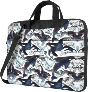 Killer Whale Laptop Bag - Shockproof & Stylish Laptop Handbag For Unique And Safe Laptop Transportation