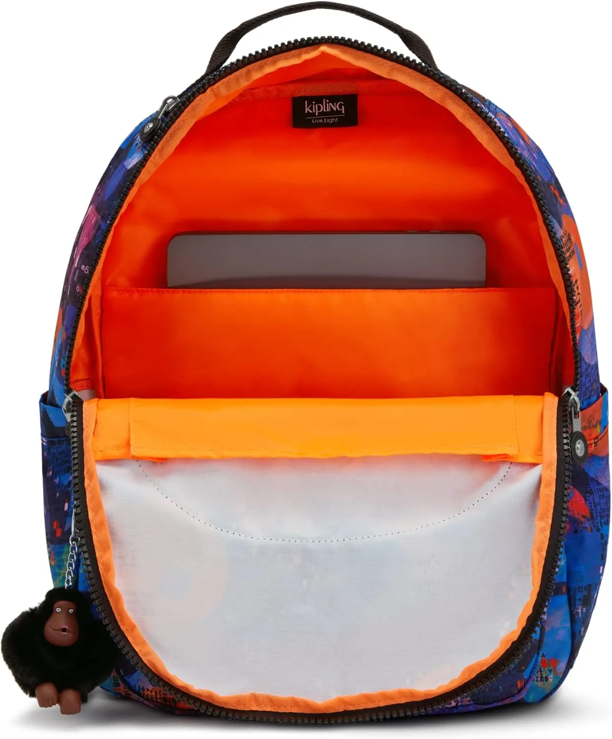 Kipling Seoul Large Printed 15" Laptop Backpack