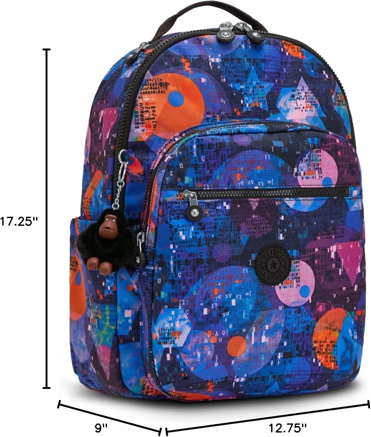 Kipling Seoul Large Printed 15" Laptop Backpack