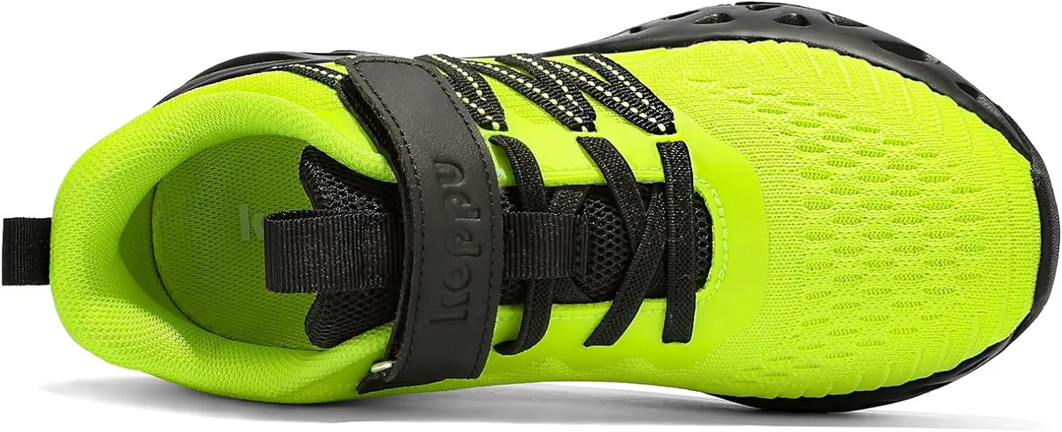 koppu Kids Sneakers for Boys Girls Tennis Fashion Shoes Lightweight Running Shoes Breathable Sport Athletic