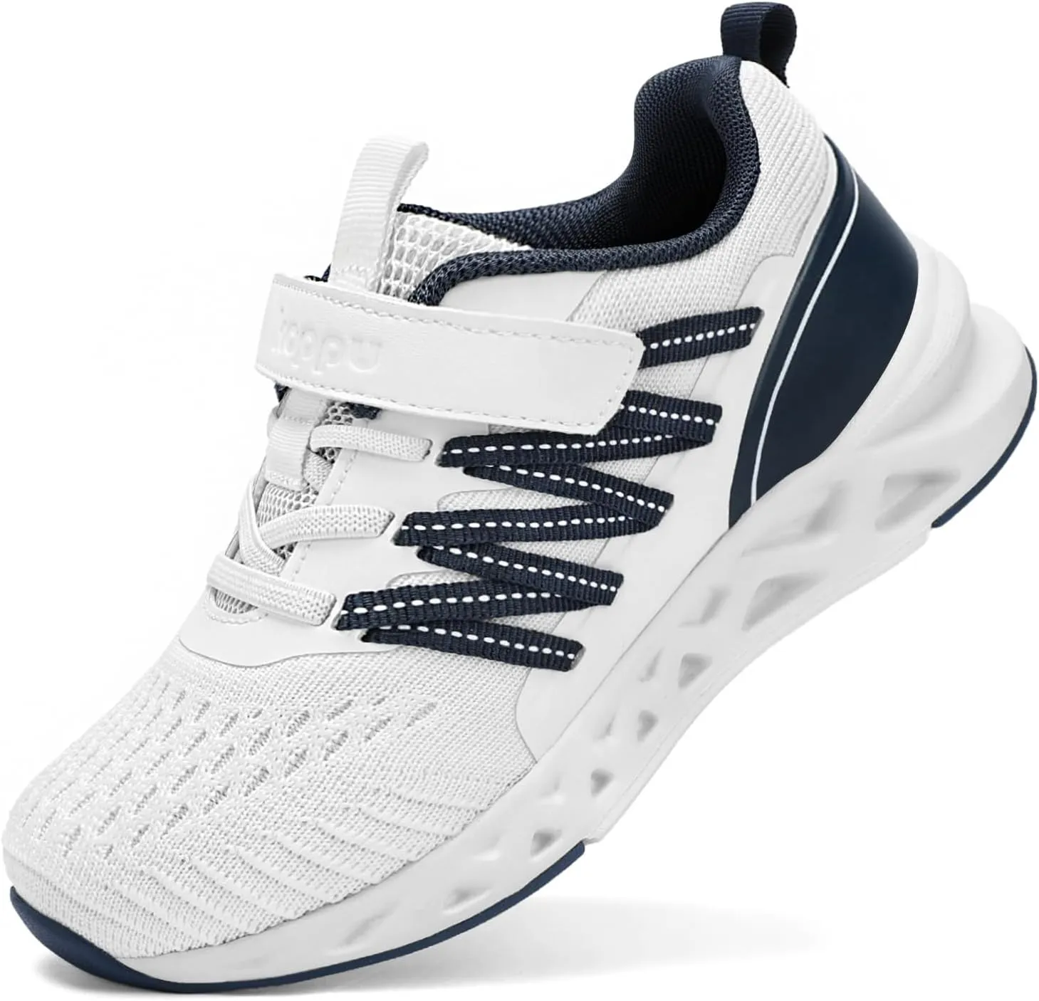 koppu Kids Sneakers for Boys Girls Tennis Fashion Shoes Lightweight Running Shoes Breathable Sport Athletic