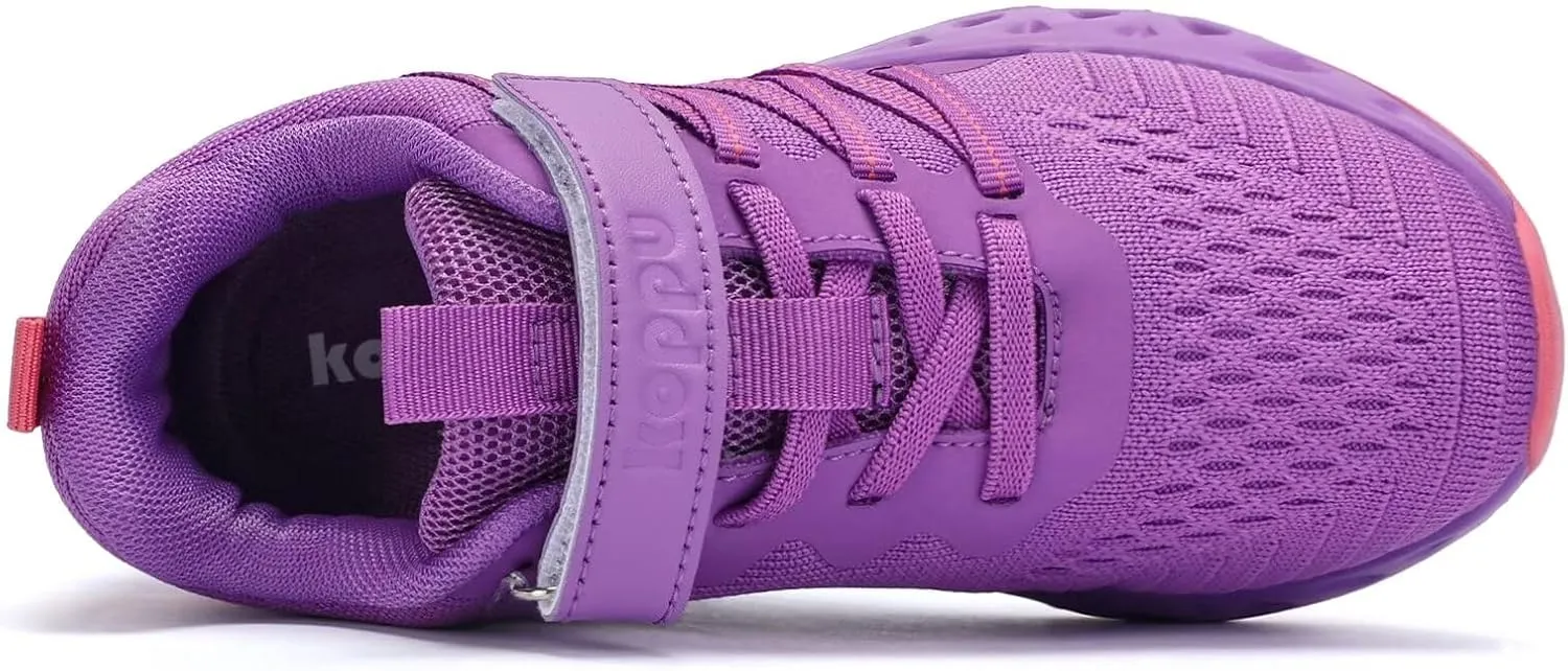 koppu Kids Sneakers for Boys Girls Tennis Fashion Shoes Lightweight Running Shoes Breathable Sport Athletic