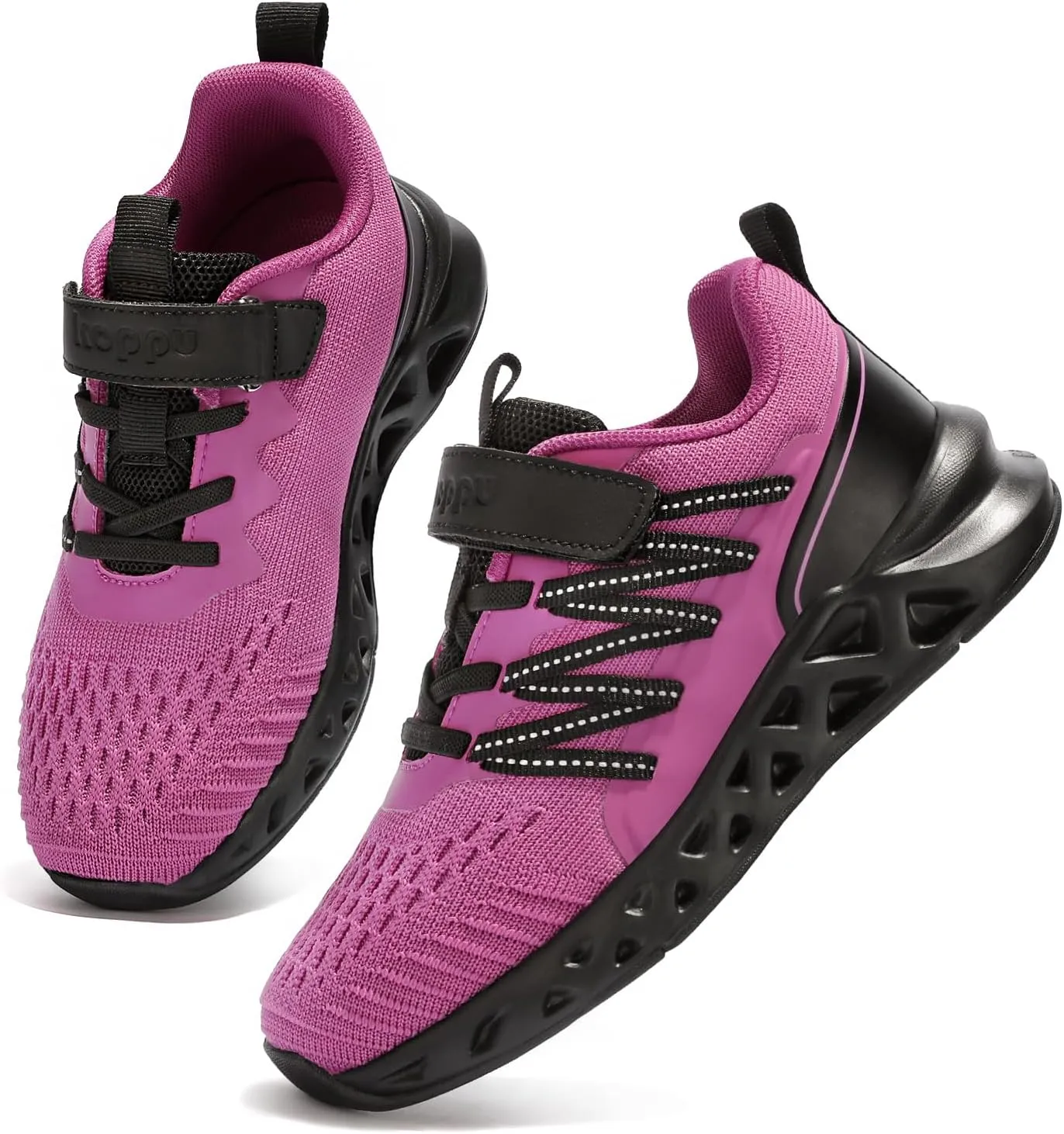 koppu Kids Sneakers for Boys Girls Tennis Fashion Shoes Lightweight Running Shoes Breathable Sport Athletic